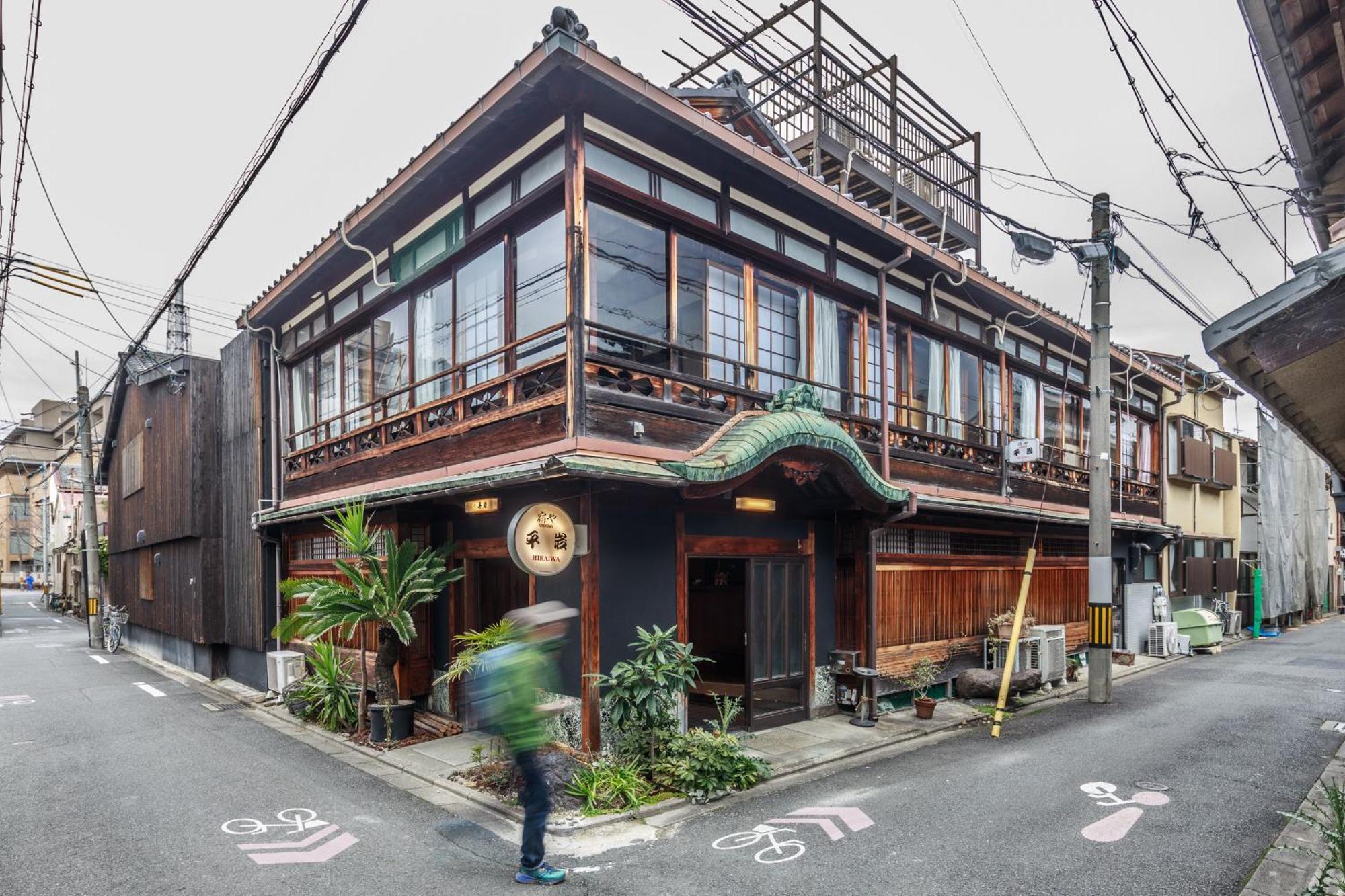 Hotel Yadoya Hiraiwa Kioto Exterior foto
